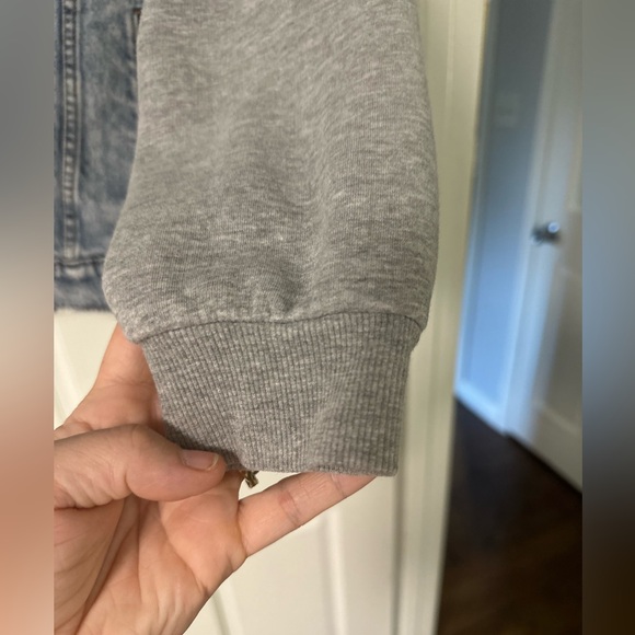 H&M “Divided” Gray/Blue Jean Jacket Unisex Adults Size Medium - Picture 5 of 10